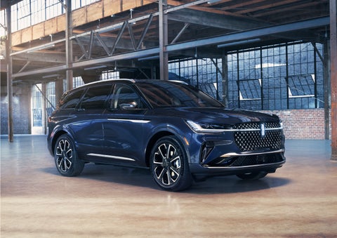 A 2024 Lincoln Nautilus® SUV is parked in an industrial space. | Courtesy Lincoln in Altoona PA