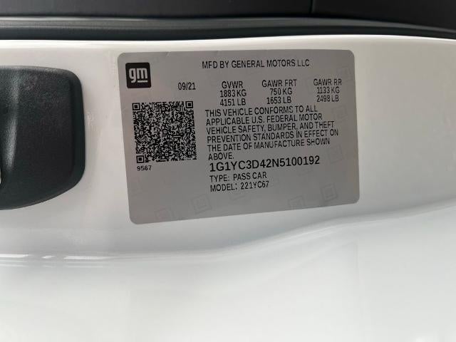 2022 Chevrolet Corvette Stingray 3LT