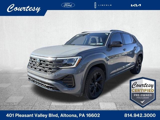 2025 Volkswagen Atlas Cross Sport 2.0T SEL R-Line Black