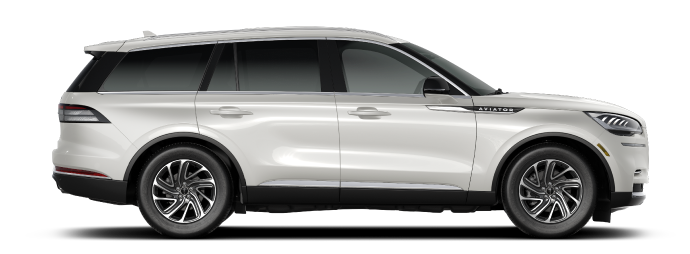 A 2024 Lincoln Aviator® SUV in Pristine White | Courtesy Lincoln in Altoona PA