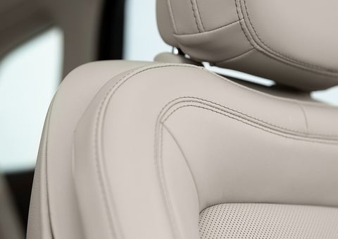 Fine craftsmanship is shown through a detailed image of front-seat stitching. | Courtesy Lincoln in Altoona PA