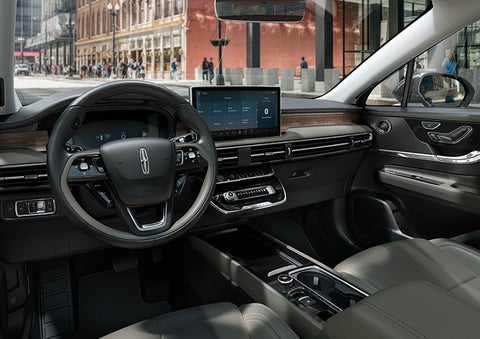 The interior dashboard of 2024 Lincoln Corsair® SUV is shown here. | Courtesy Lincoln in Altoona PA