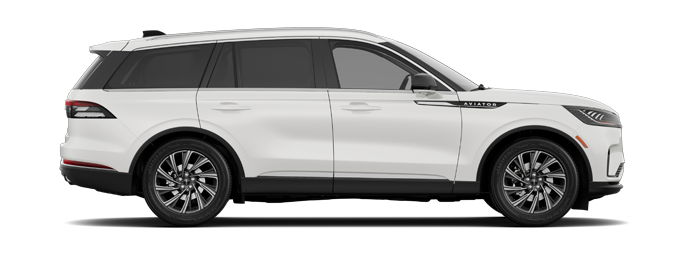 A 2025 Lincoln Aviator® SUV in Pristine White | Courtesy Lincoln in Altoona PA