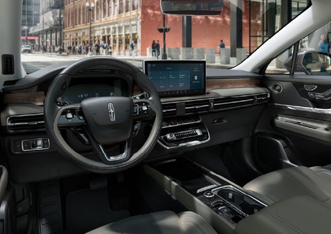 The interior dashboard of 2026 Lincoln Corsair® SUV is shown here. | Courtesy Lincoln in Altoona PA