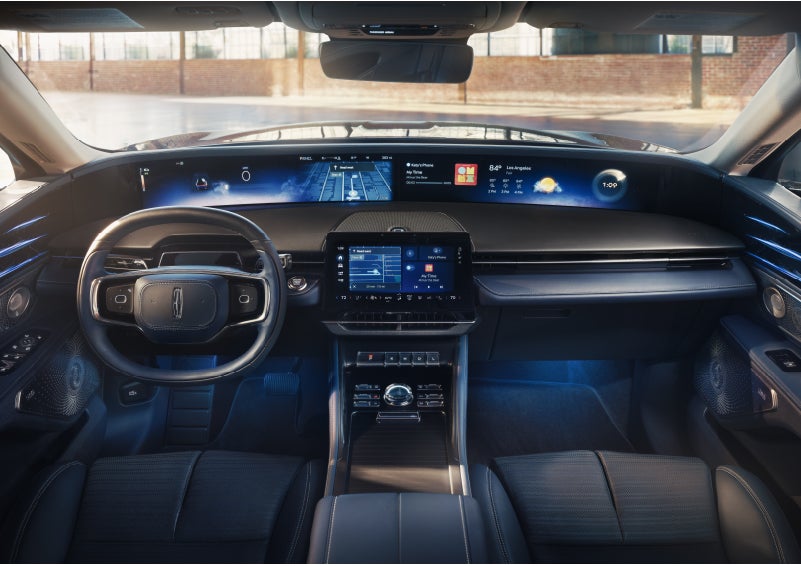 The panoramic display is shown in a 2026 Lincoln Nautilus® SUV. | Courtesy Lincoln in Altoona PA