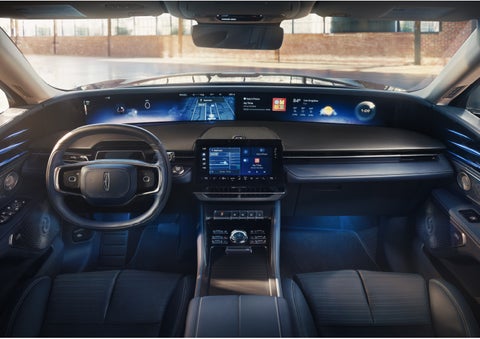 The panoramic display is shown in a 2026 Lincoln Nautilus® SUV. | Courtesy Lincoln in Altoona PA